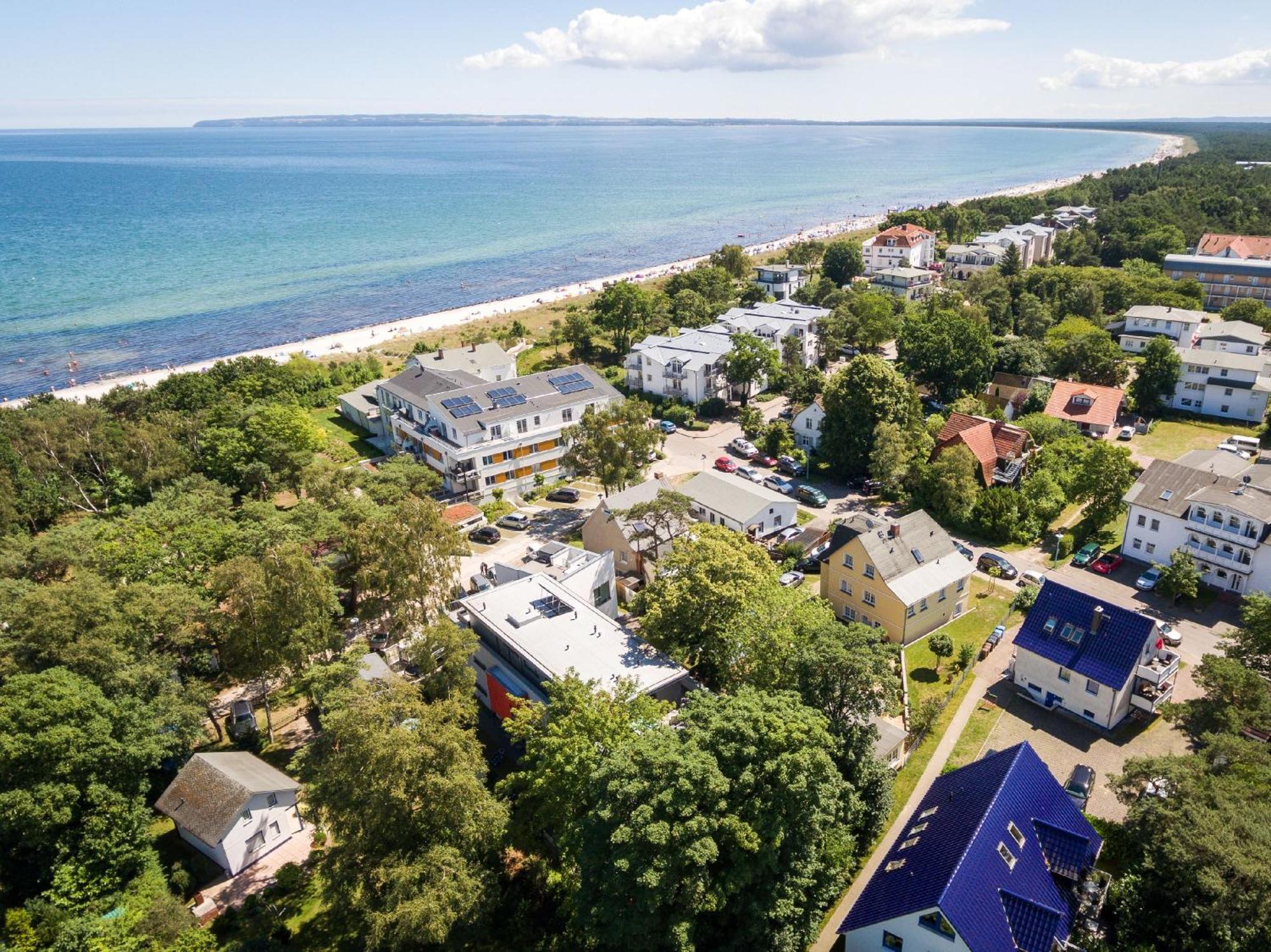 Residenz Mare Baltikum Fewo 3 - Strandnah, Terrasse, Sauna Juliusruh Exteriör bild